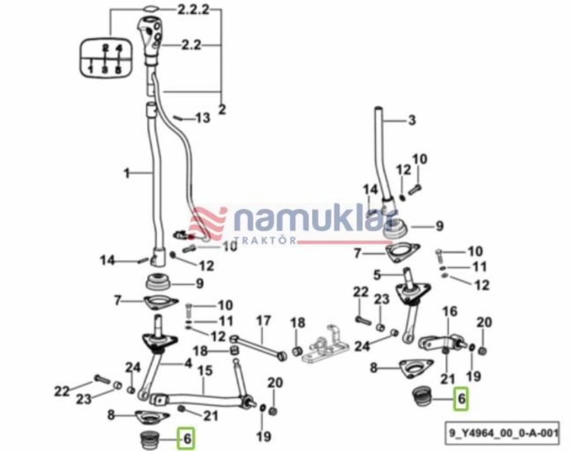 VİTES MİLİ SACI 0.007.7693.0/10 1