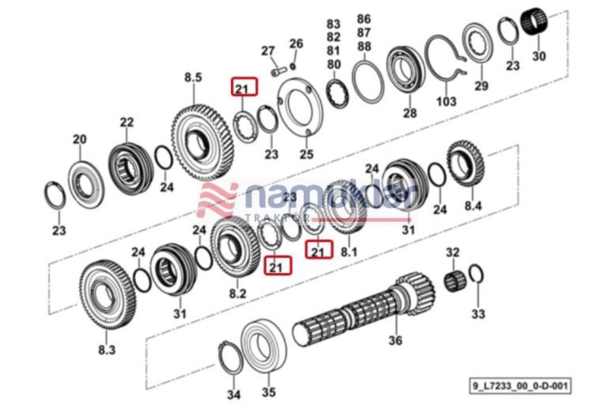 ŞANZUMAN ÇELİK PUL 0.008.4112.0 1