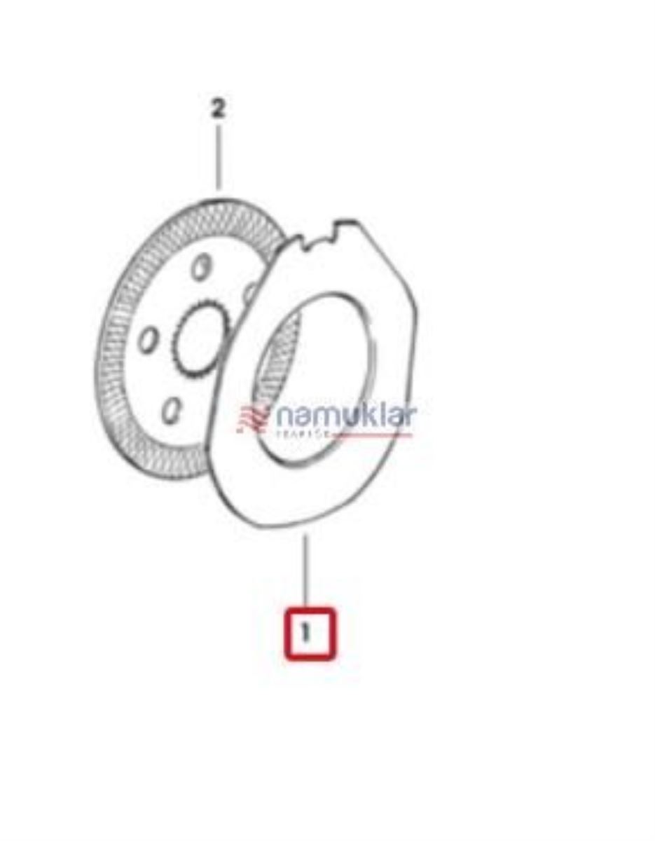ARKA ÇELIK DISK Y.TIP. 0.008.5594.0 1