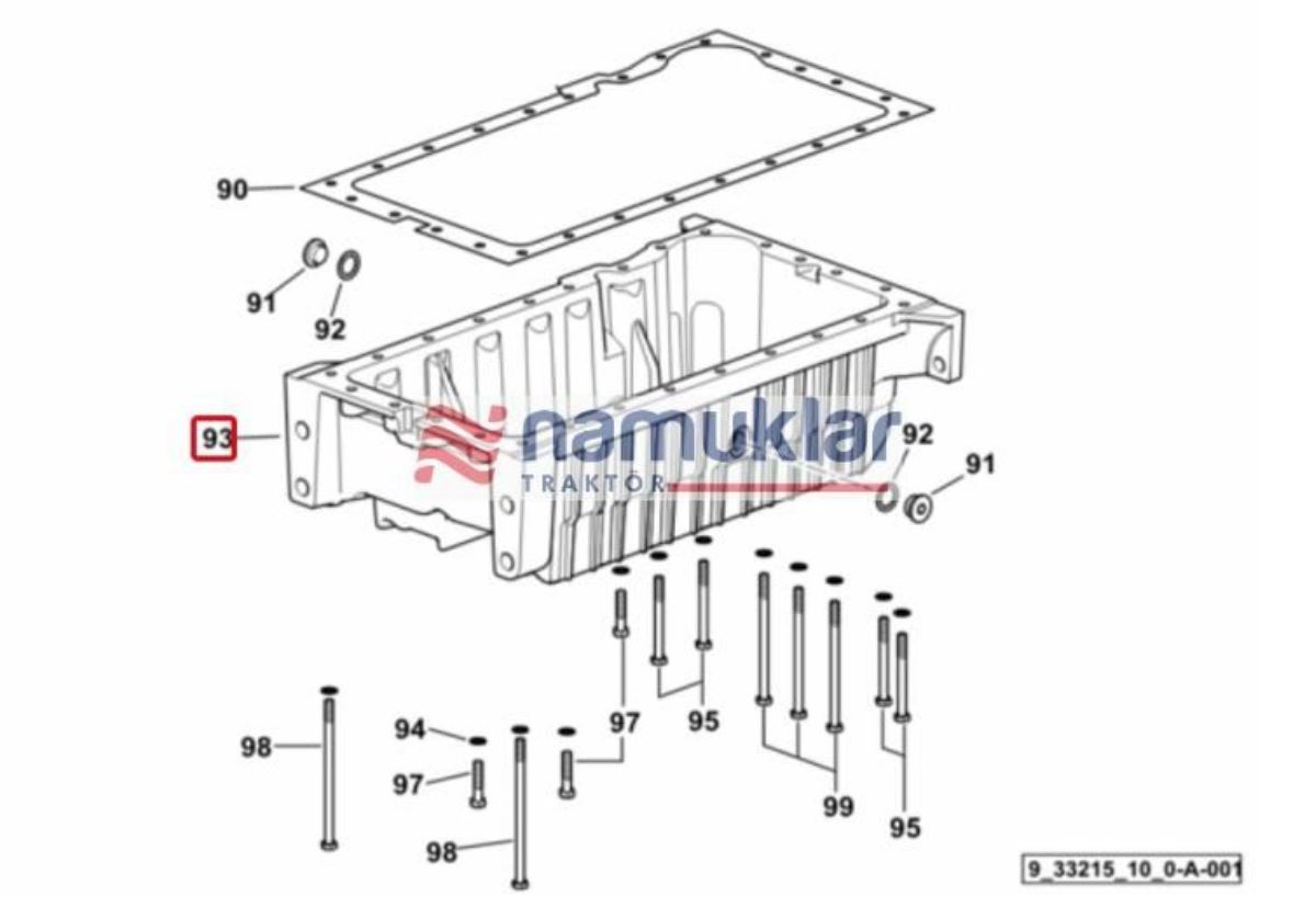 MOTOR YAĞ KARTERİ 0.007.1277.0/50 1