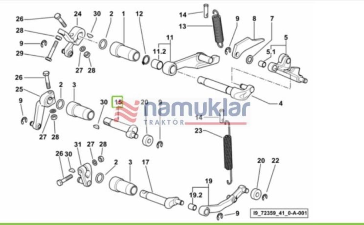 ARKA KOMUTA ARA MİLİ 0.9104.441.0/10 1
