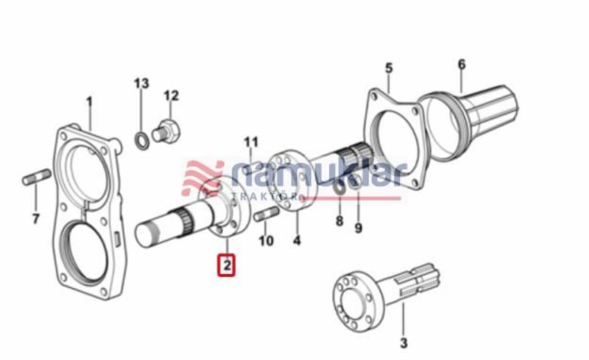 KUYRUK MILI SAFTI 0.008.4060.0/50 1