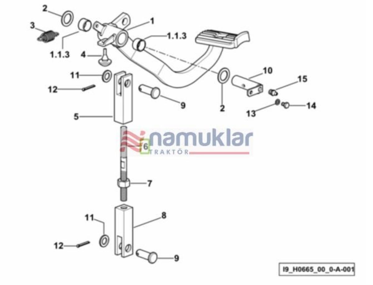 DEBRİYAJ AYAR SAPLAMASI 0.010.1741.0 1