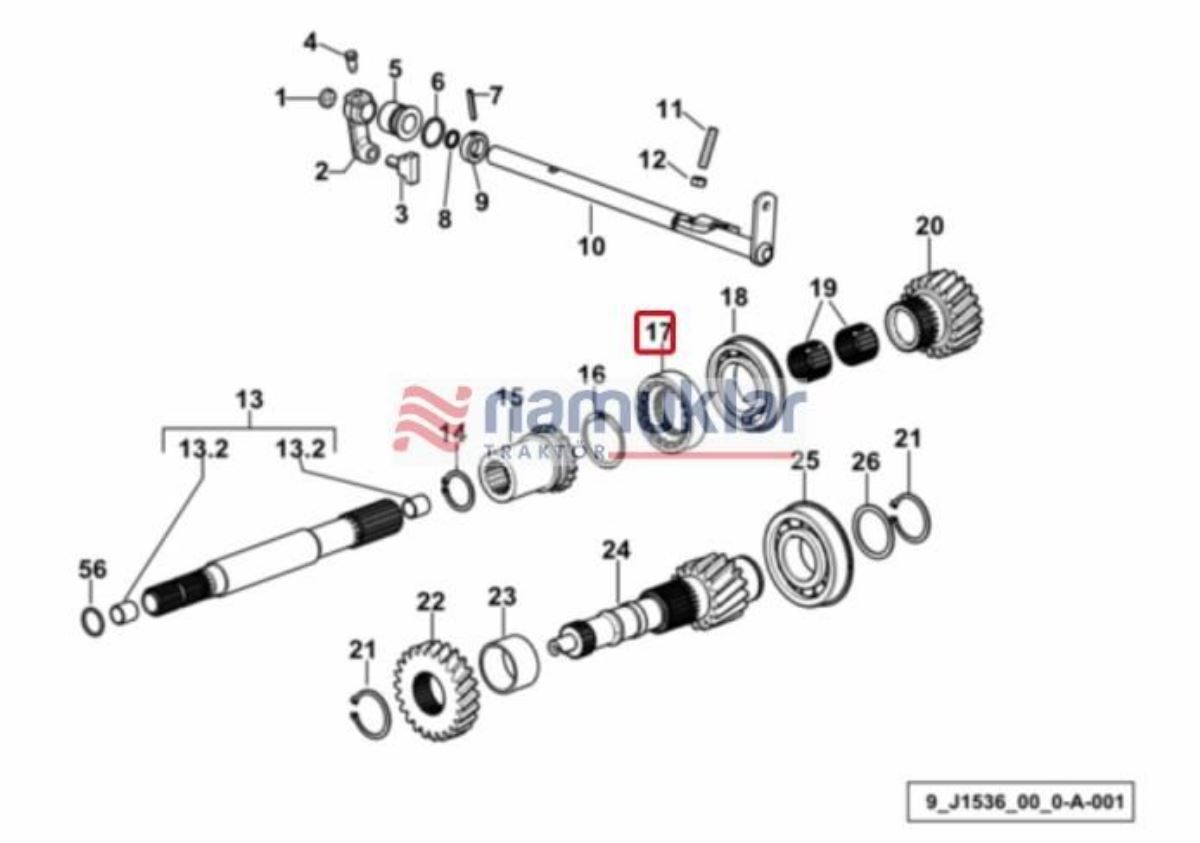 AYNA DİŞLİSİ 0.008.4619.0 1
