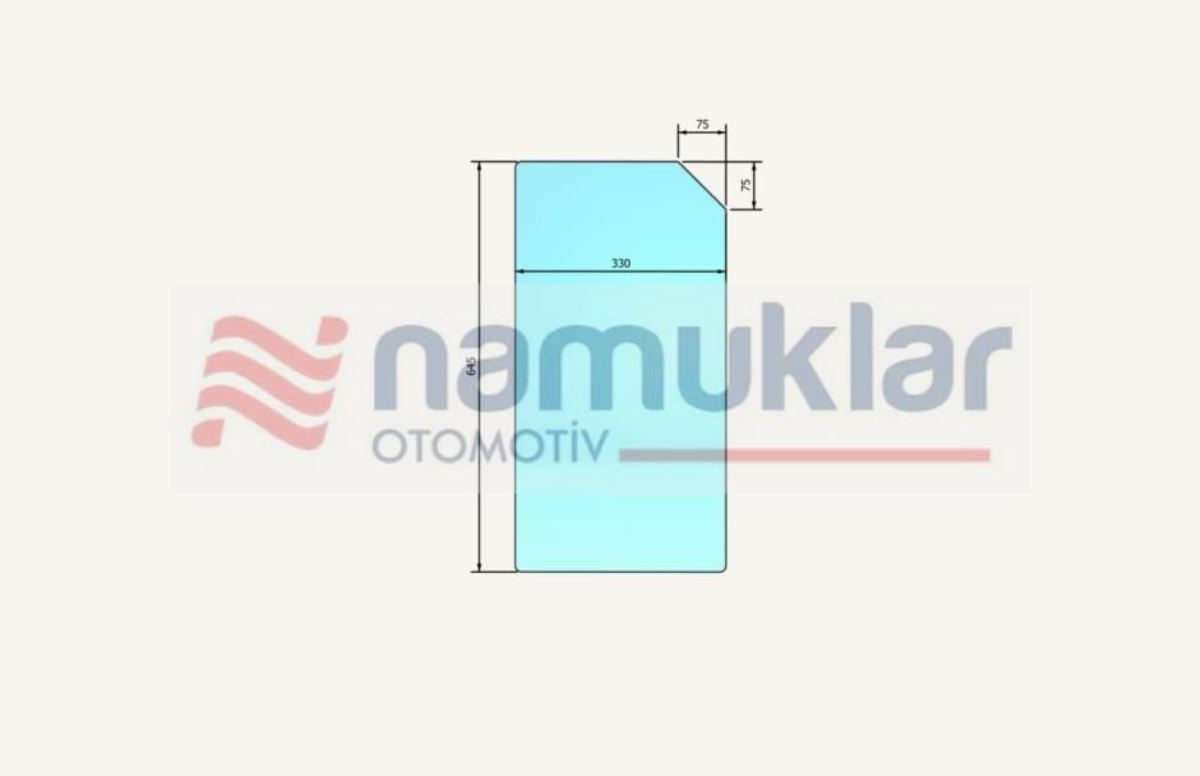 KABİN ÖN ALT SOL CAMI 82002185 1