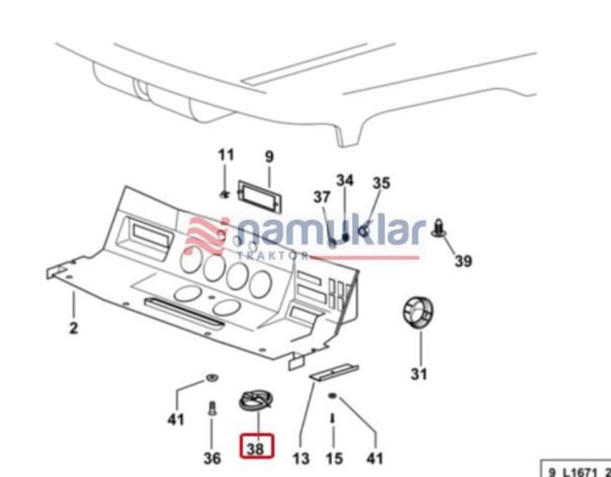 SLV.KABIN IÇ HAVA KAPAK 0.009.0455.4 1