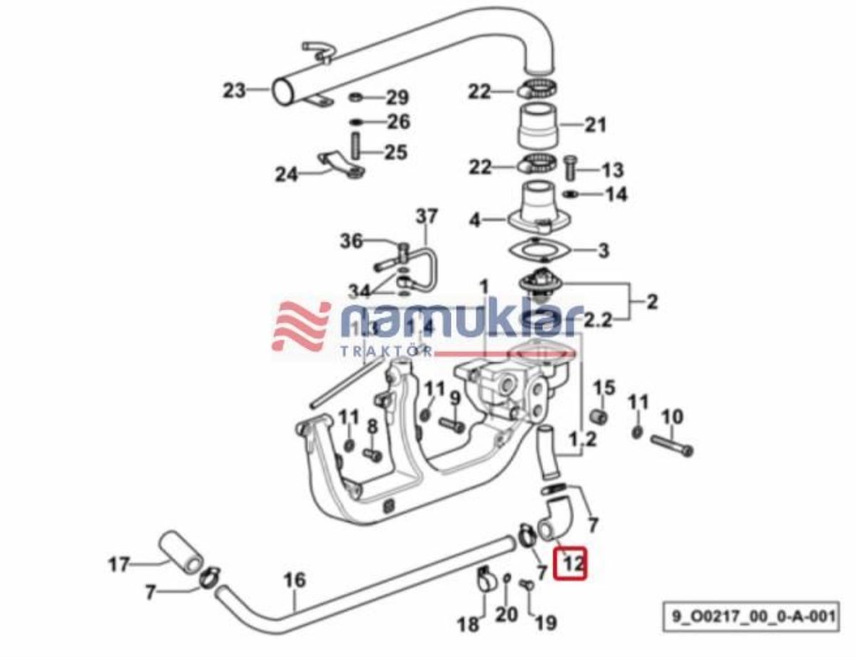 MANIFOLT ALT BORU 0.007.1236.0/10 1