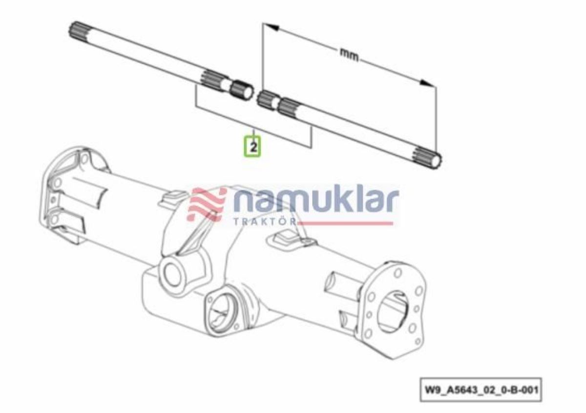 ÖN KOVAN IÇ SAFTI 0.009.6287.0 1