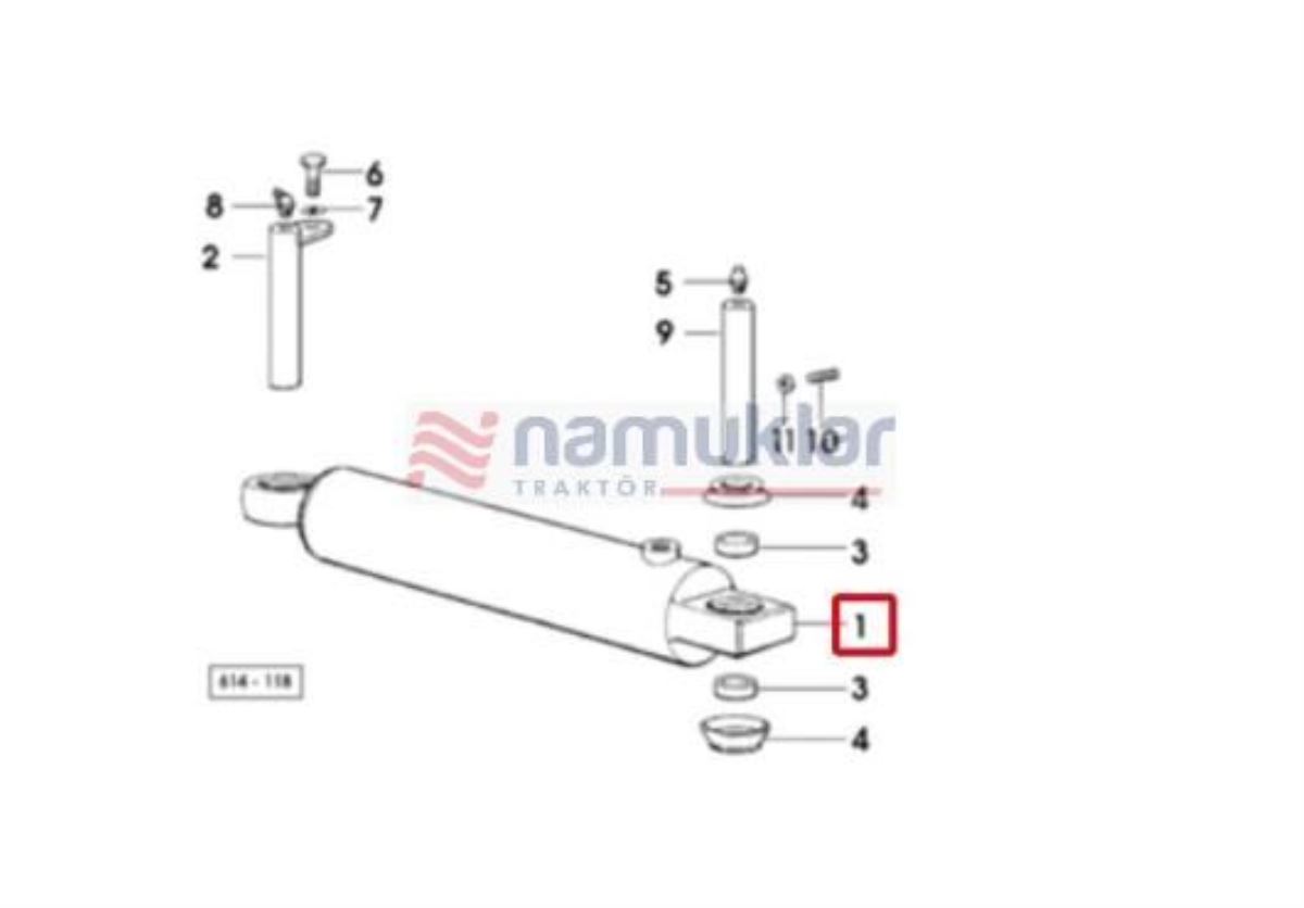 DIREKSIYON PISTONU 0.007.2706.4/10 1