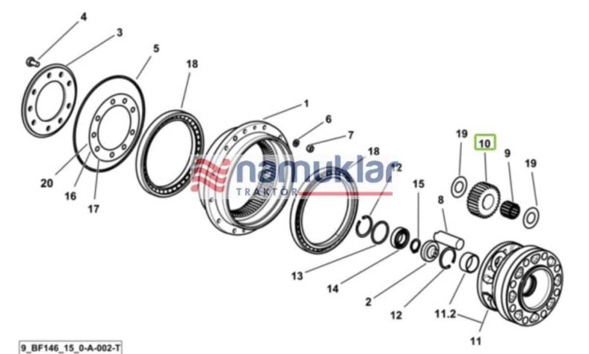 ÖN CER DISLISI 0.270.4644.0/10 1