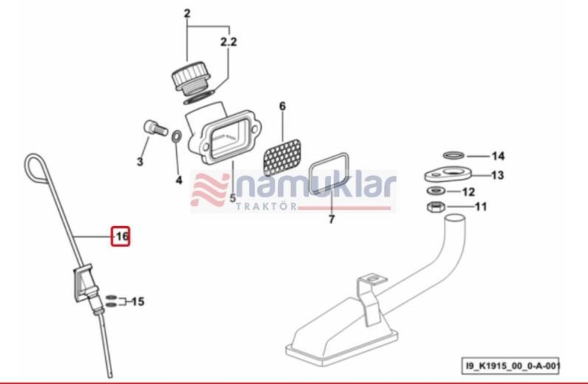 MOTOR YAG ÇUBUGU 0.007.1623.2 1