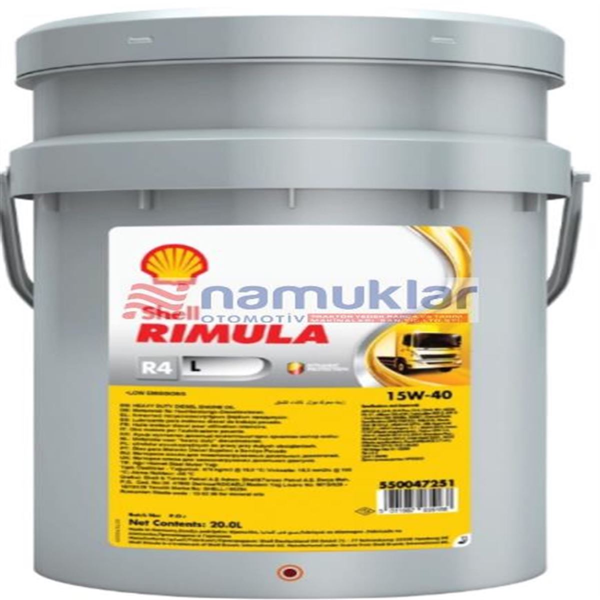 SHELL RIMULA R4-L 15W40 (20 LT) 550047251 1