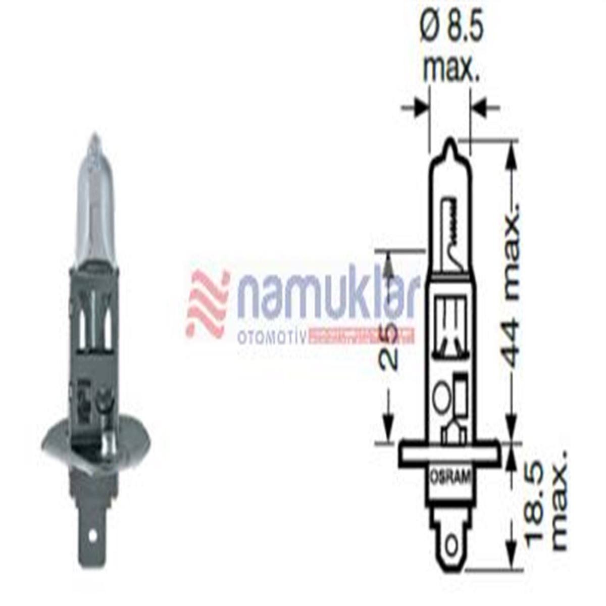H1 Bulb - 12-Volt - 55-Watt 14151095 1