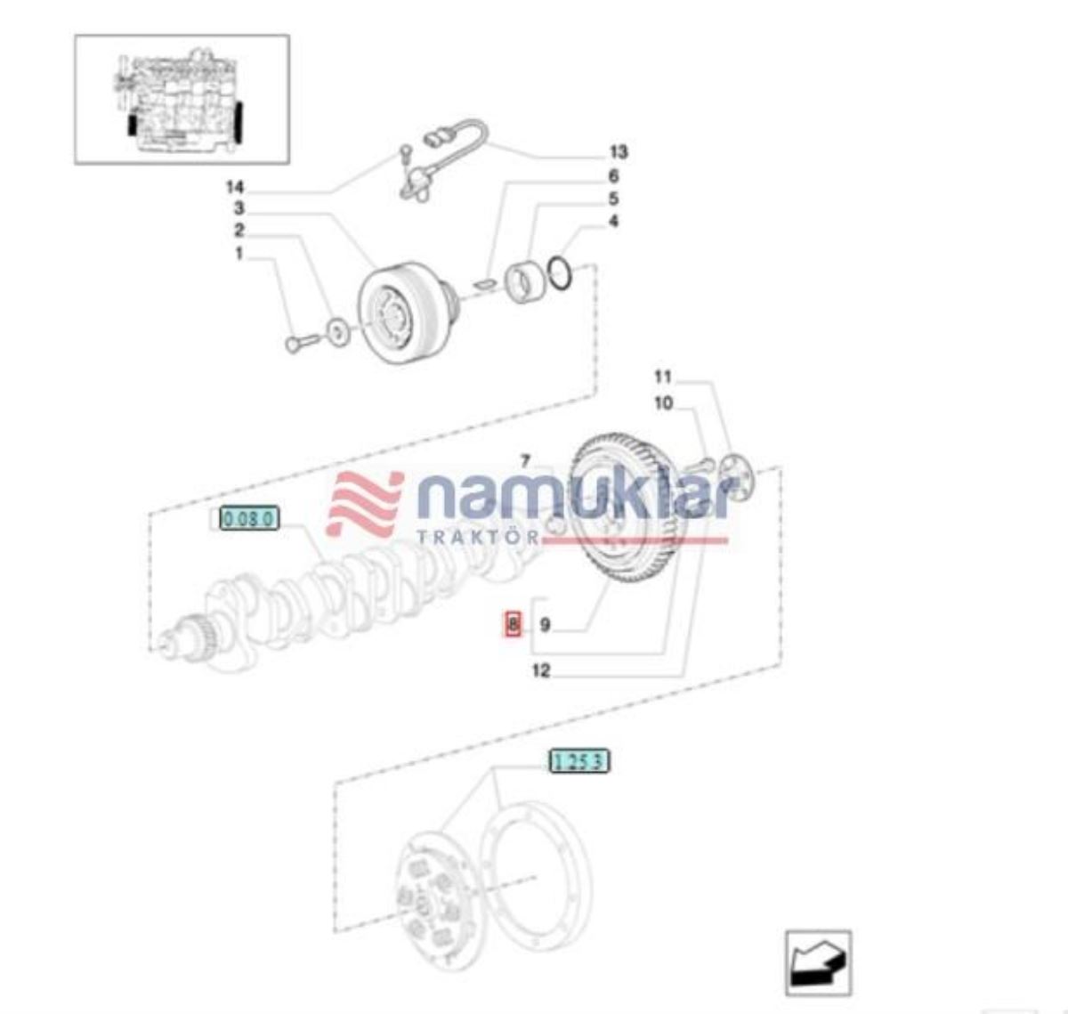 KOMPLE VOLAN-82003744 82003744 1