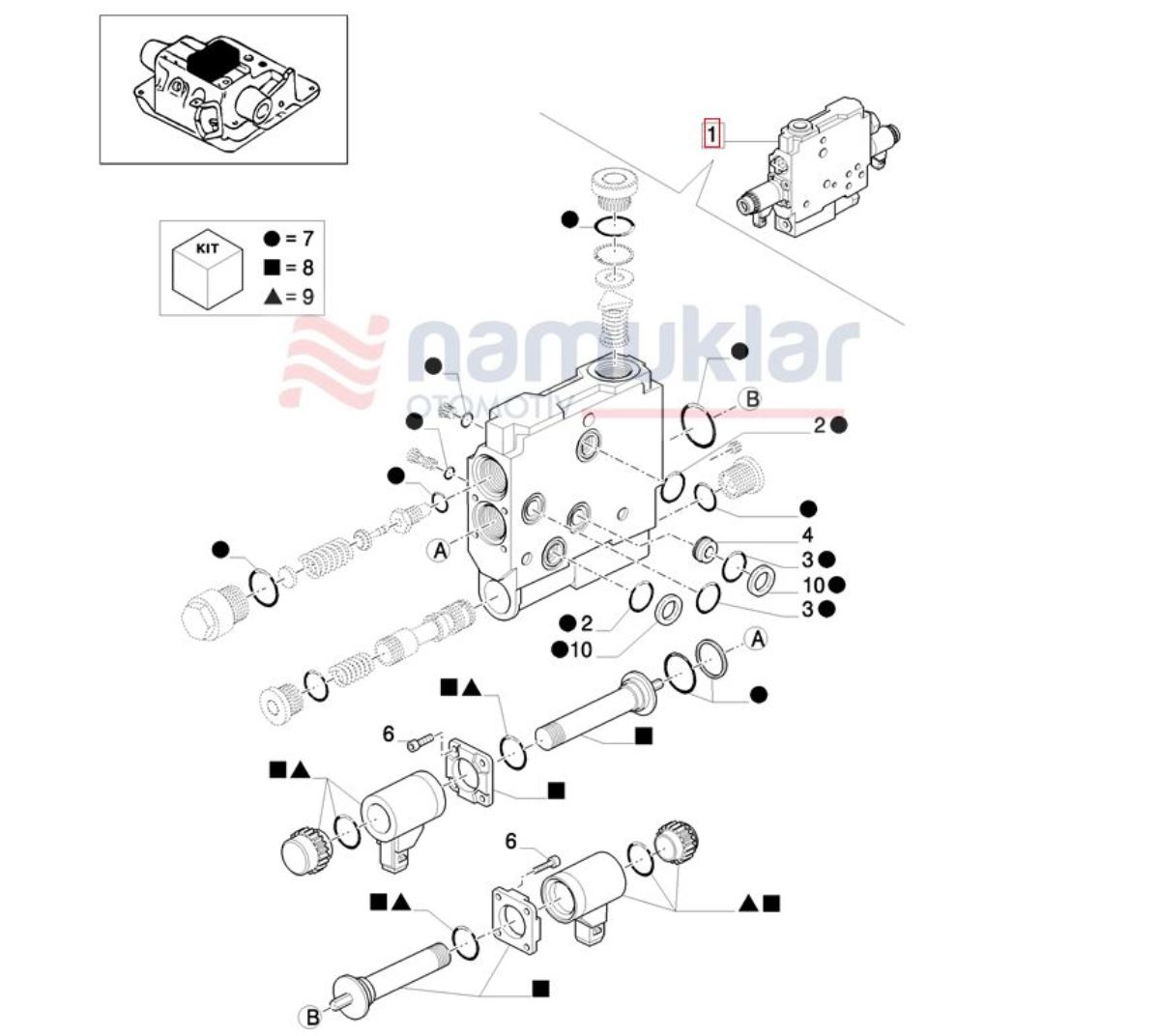 VALF-HIDROLIK 87553795 1