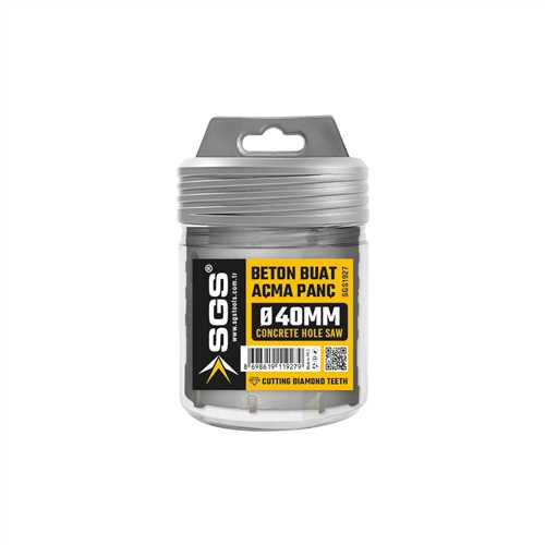 BETON BUAT AÇMA ADAPTÖRSÜZ 40 MM