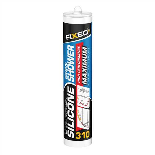 FIXED DUŞAKABİN SİLİKONU BEYAZ (330 GR