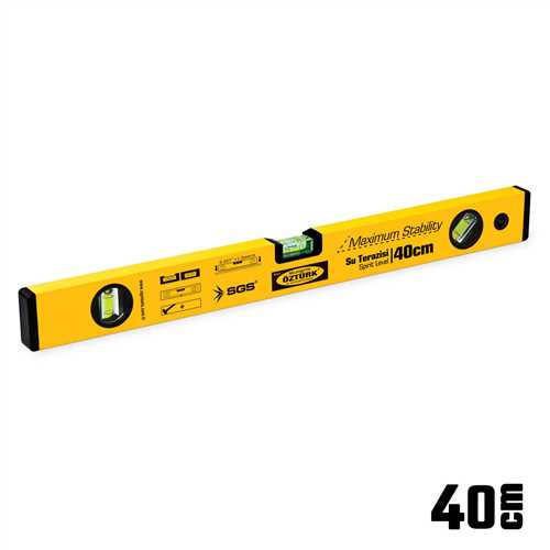 SU TERAZİSİ 40CM (ALÜMİNYUM