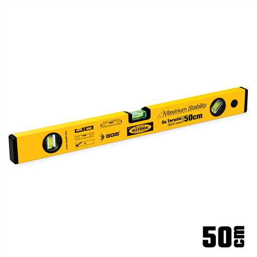 SU TERAZİSİ 50CM (ALÜMİNYUM