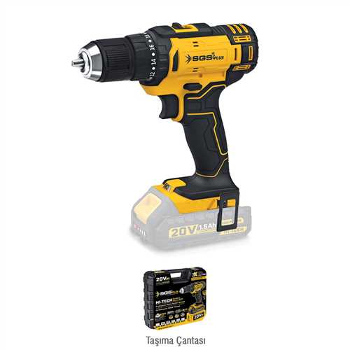 AKÜLÜ VİDALAMA 20 VOLT (1.5Ah) (SOLO MAKİNA