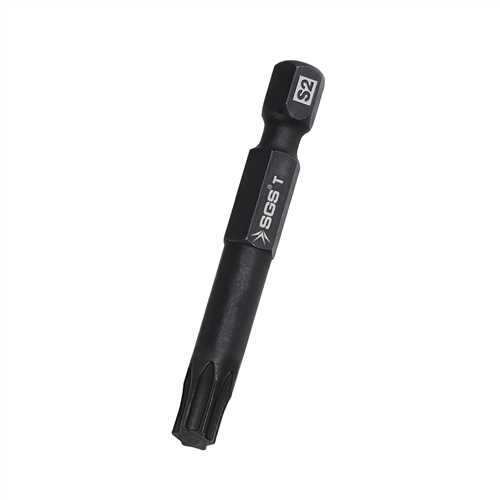 TORX UÇLU BİTS S2 T15 50mm Black-Pro Series