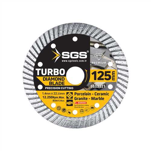 TURBO ELMAS KESİCİ (125*1,4 MM