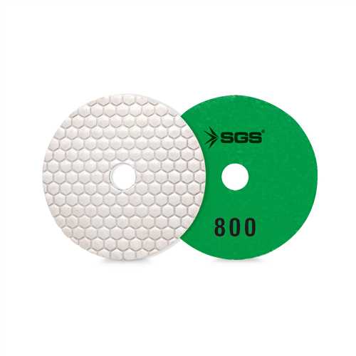 ELMAS POLİSAJ PEDİ 100 MM 800 KUM KURU-DRY