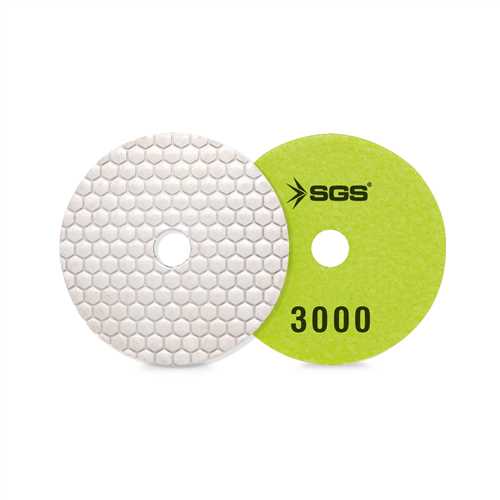 ELMAS POLİSAJ PEDİ 100 MM 3000 KUM KURU-DRY