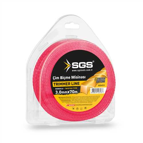 TIRPAN MİSİNASI 3.0 MM 70 MT BURGULU (PEMBE