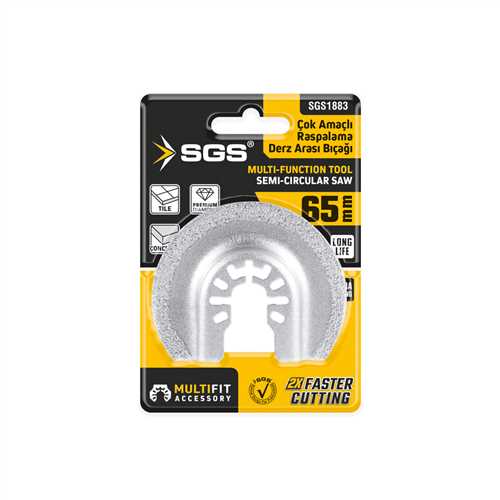 MULTI-TOOLS KESİCİ VE RASPALAMA DERZ ARASI TEMİZLEME ELMAS 65MM