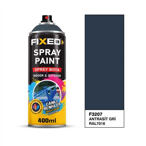 SPREY BOYA AKRİLİK - ANTRASİT GRİ (RAL7016) 320 GR 400 ML