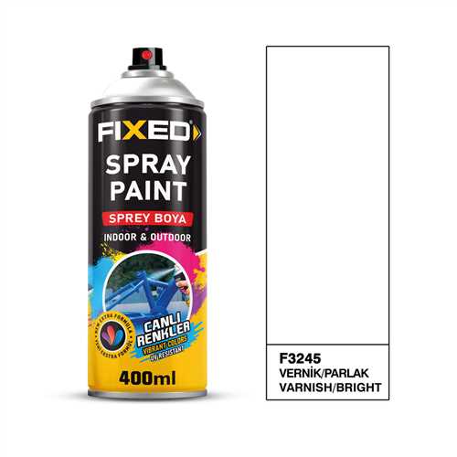 SPREY BOYA AKRİLİK - VERNİK/PARLAK AKRİLİK 320 GR 400 ML