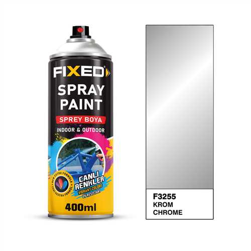 SPREY BOYA AKRİLİK - KROM EFEKT 320 GR 400 ML
