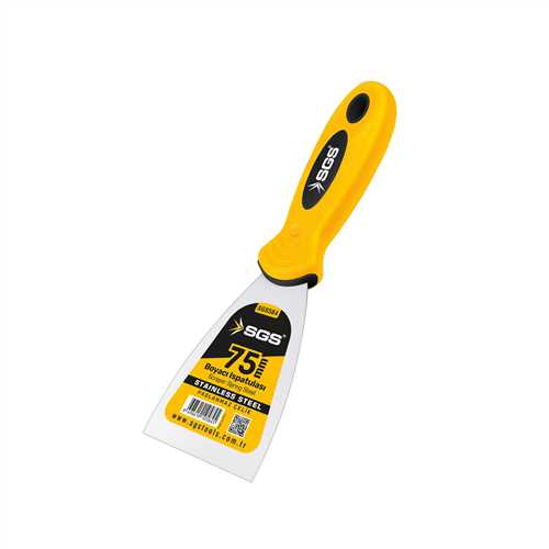 ISPATULA 75 MM PASLANMAZ ÇELİK (SOFT SERİES