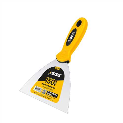 ISPATULA 150 MM PASLANMAZ ÇELİK (SOFT SERİES