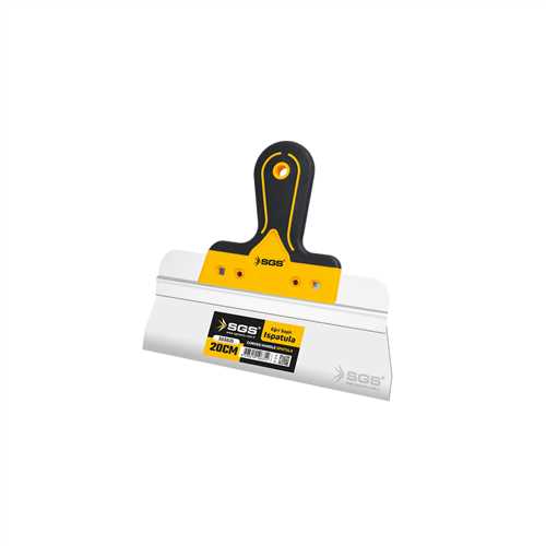 EĞRİ SAPLI ISPATULA 20 CM (PASLANMAZ ÇELİK
