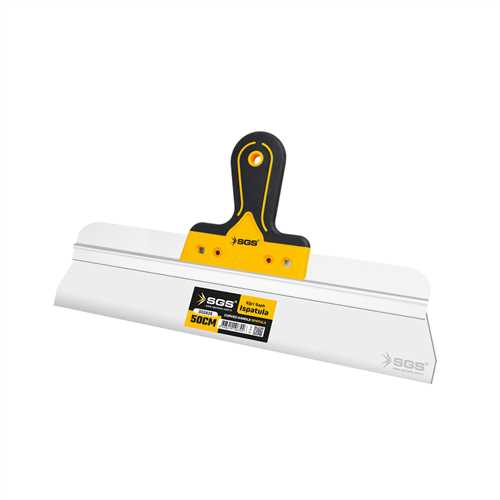 EĞRİ SAPLI ISPATULA 50 CM (PASLANMAZ ÇELİK