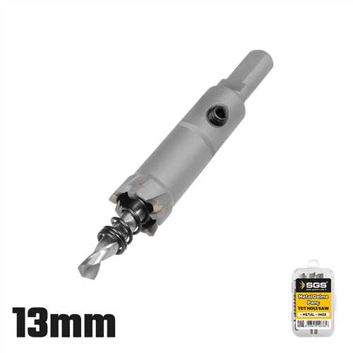 TCT METAL-INOX DELME PANÇ SETİ 13 MM