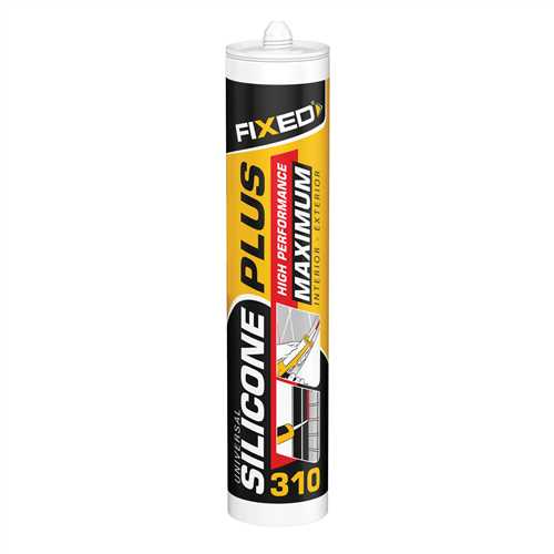 FIXED GENEL AMAÇLI SİLİKON SİYAH (310 GR