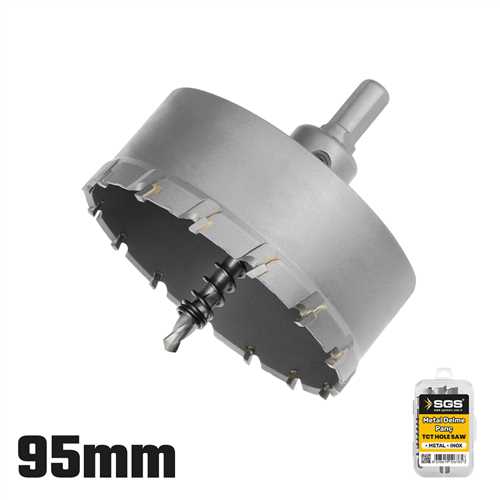 TCT METAL-INOX DELME PANÇ SETİ 95 MM