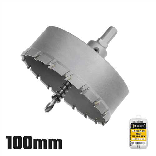 TCT METAL-INOX DELME PANÇ SETİ 100 MM