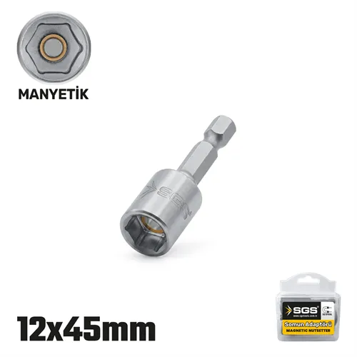 MANYETİK SOMUN ADAPTÖRÜ 12MM*45MM