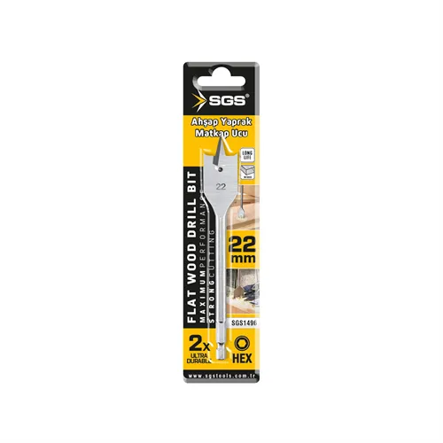 AHŞAP YAPRAK MATKAP UCU 22x152 mm