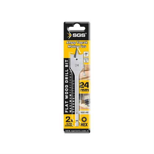 AHŞAP YAPRAK MATKAP UCU 24x152 mm