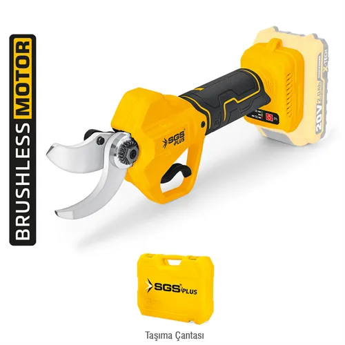 AKÜLÜ BAĞ BUDAMA MAKASI 20V 32 mm (KÖMÜRSÜZ MOTOR