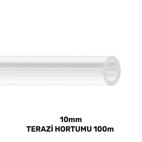 10 MM TERAZİ HORTUMU 100 MT (50gr/mt
