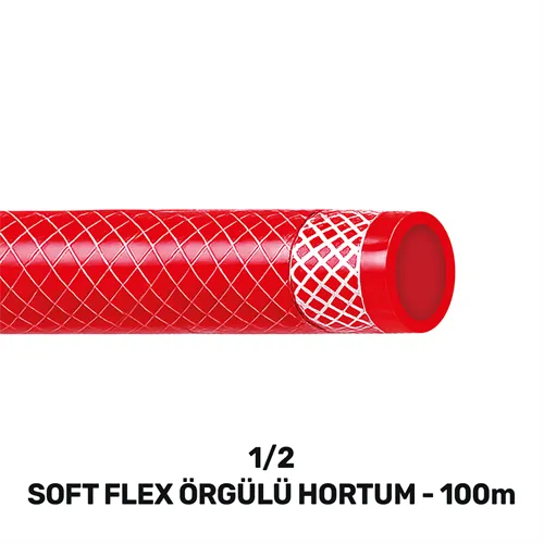 1/2 SOFTFLEX ÖRGÜLÜ HORTUM 100 MT (100gr/mt