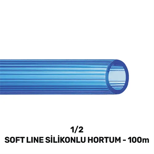 1/2 SOFTLINE SİLİKONLU HORTUM 100 MT (100gr/mt