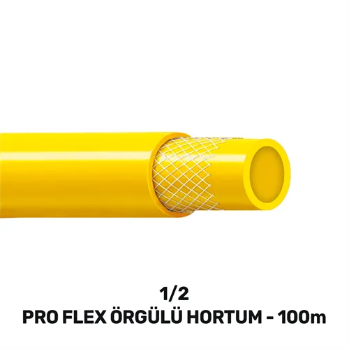1/2 PROFLEX ÖRGÜLÜ HORTUM 100 MT (150gr/mt