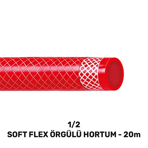 1/2 SOFTFLEX ÖRGÜLÜ HORTUM 20 MT (100gr/mt